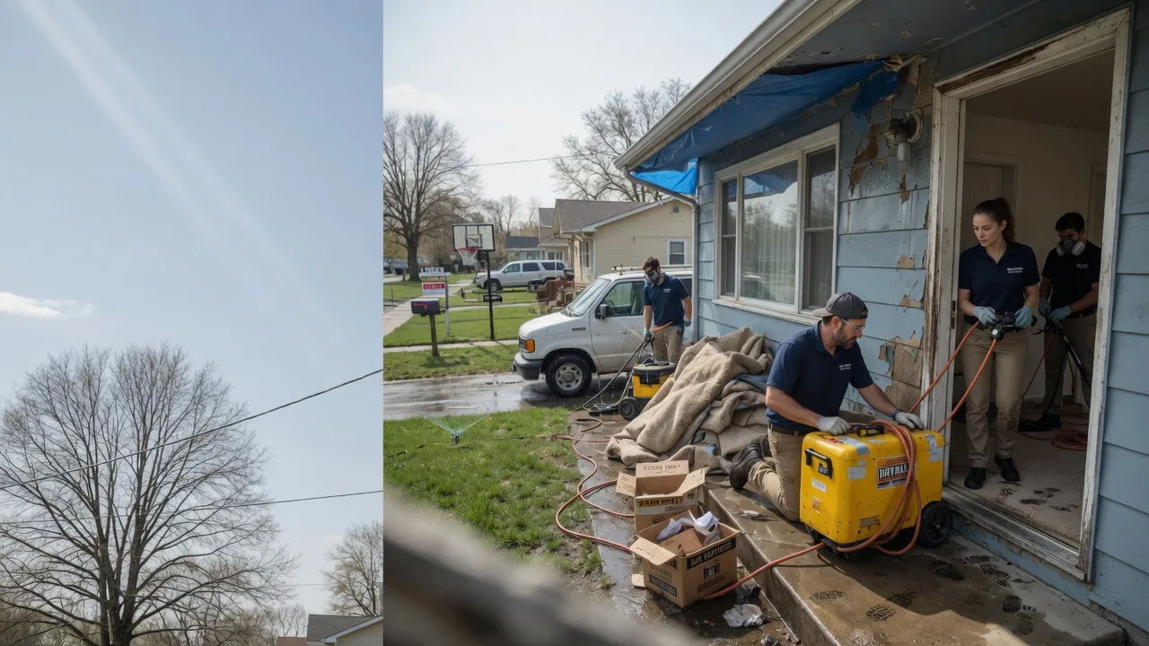 Basement Flood Cleanup in Brockway, MT near me